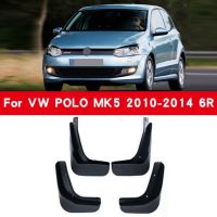 อุปกรณ์เสริมแผ่นกันโคลนรถยนต์แผ่นกันโคลนยามบังโคลน6C 2010 ~ 2017 6R Volkswagen VW Volkswagen สำหรับรถโคลน