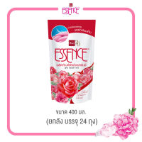 essence ผลิตภัณฑ์ซักผ้าเอสเซ้นซ์ สูตรช่วยย่อยสลายขุยผ้าส่วนเกิน 400 มล. (1 ลัง บรรจุ 24 ถุง)