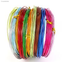 ☌ 2-10M/Roll Soft Anadized Metal Aluminum Wire Versatile Painted Handmade Craft Floristry Wires For DIY Earrings Jewelry Makings