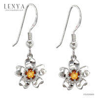 LenYa Jewelry ต่างหูพลอย ดีไซน์สุดหวาน ด้วยดอกไม้สำหรับต้อนรับหน้าร้อนนี้ บนตัวเรือนเงินแท้