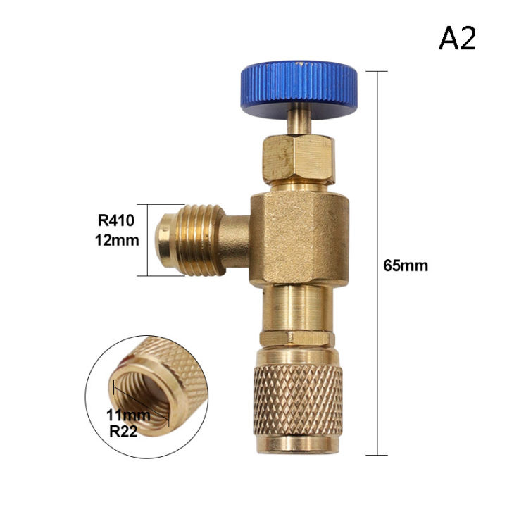 luhuiyixxn-วาล์วความปลอดภัยของของเหลว-r410a-r22เครื่องปรับอากาศสารทำความเย็น1-4-อะแดปเตอร์ความปลอดภัยซ่อมเครื่องปรับอากาศและฟลูออไรด์