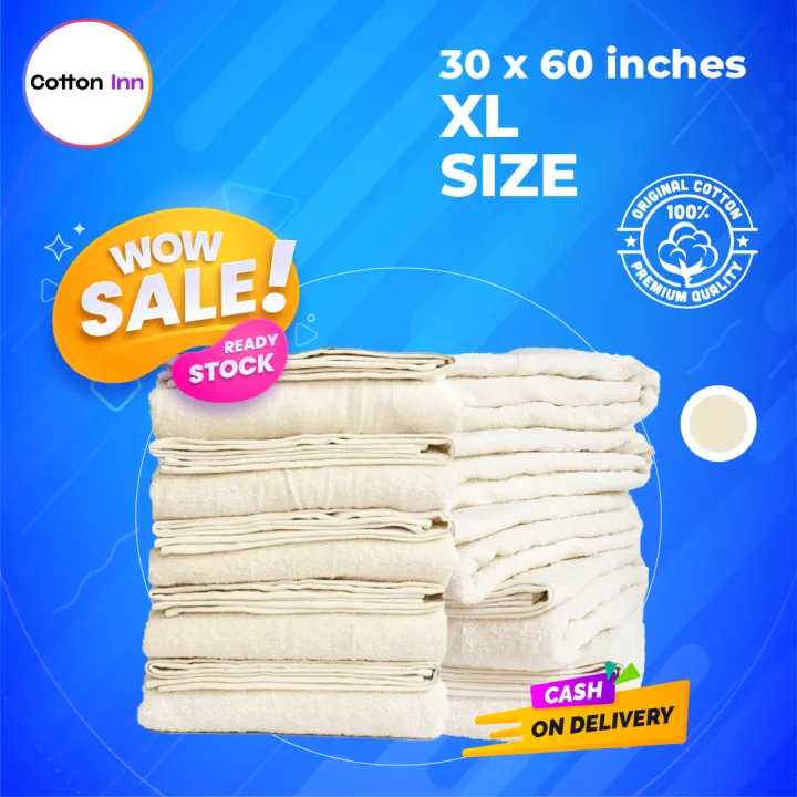 xl bath towel size