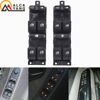 คอนโซลสวิตช์เปิดปิด Master หน้าต่างสำหรับ Volkswagen Golf Jetta Bora Passat Seat Leon Toledo B5 MK4 Skoda Octavia MK1 Fabia Toledo