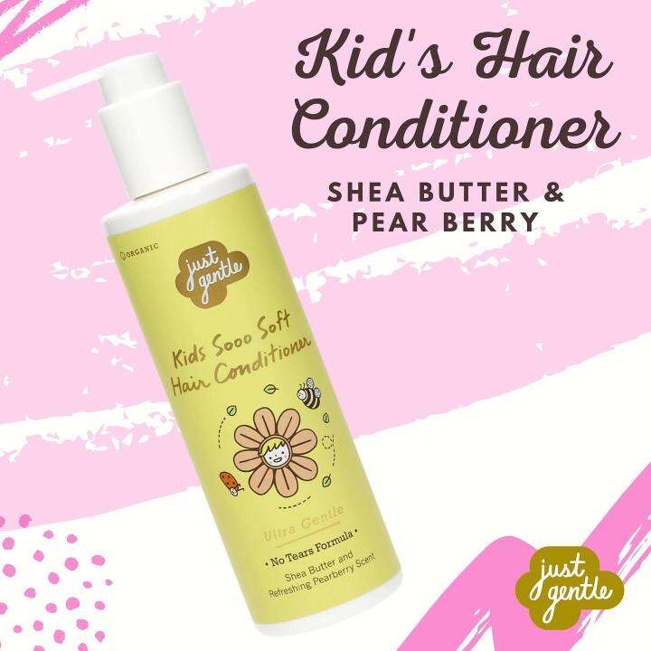 just-gentle-ครีมนวดผมเด็ก-ผมนุ่มม-kids-sooo-soft-hair-conditioner-190ml