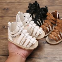 【hot】！ Toddler Baby Flat Sandals Non Soft Sole Prewalker Newborn Breathable Walking