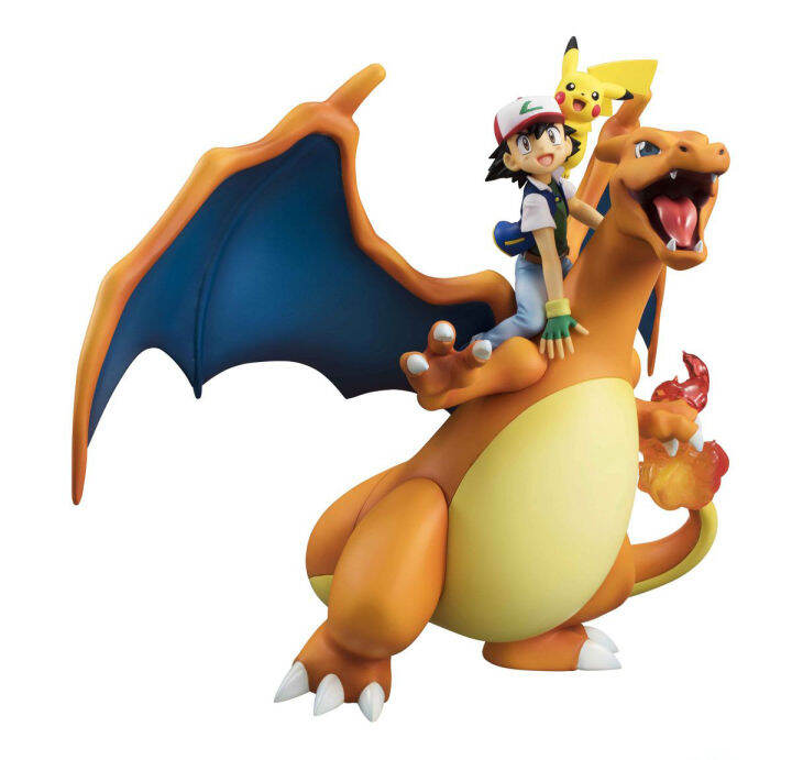 figure-ฟิกเกอร์-จาก-g-e-m-series-pokemon-โปเกมอน-พ็อกเก็ตมอนสเตอร์-ash-ketchum-satoshi-แอช-เคตชัม-ซาโตชิ-pikachu-พิคาชู-พิกะจู-charizard-lizardon-ลิซาร์ดอน-ชาริซาร์ด-ver-anime-อนิเมะ-การ์ตูน-มังงะ-คอล