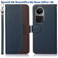 สำหรับ Oppo Reno 10 5G/10 Pro + 5G เคสเคสหนัง RFID กันกระแทกฝาครอบกระเป๋าแบบพับได้เคสพร้อมสายคาด