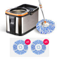 [ลดล้างสต๊อก]TS Modern Living Spin​ Mop ชุดถังปั่นสแตนเลส พร้อมไม้ถูพื้น ตัวถังถอดออกได้ มีรูระบายน้ำ ถังปั่น 2 in 1 ปั่นแห้ง-ซักเปียกหัวไม้ม็อบหมุน