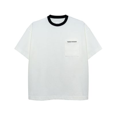 TAKEO KIKUCHI เสื้อยืด SOFT UV POCKET T-SHIRT