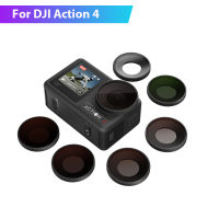 อลูมิเนียมอัลลอยด์สำหรับ DJI Osmo Action 4 ตัวกรองเลนส์ UV CPL ND 8/16/32 Optical Glass กรองกล้องอุปกรณ์เสริม-fbgxbgdbnxxfn