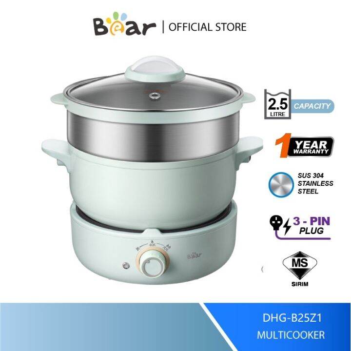 Bear Electric Hot Pot Electric Boiling Pot Dormitory Electric Hot