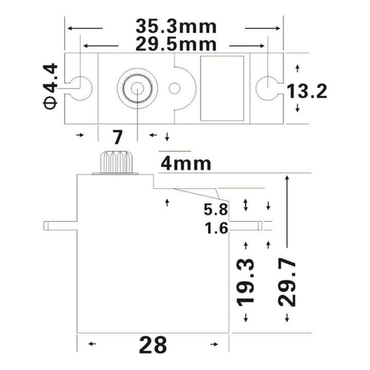 pdi-1181mg-servo-18g-3-5kg-metal-gear-digital-servo-amp-metal-servo-arm-for-wpl-c14-c24-mn-d90-mn99s-rc-car-upgrade-parts