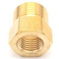 LOT2 1/2 BSP Male To M14x1.5mm Female Brass Reducer Bushing Coupling Adapter Pipe Fitting Water Gas Oil 0.8 Mpa