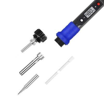 Outmotd 80W Electric Soldering Iron Kit LCD Digital Display Adjustable Temperature 220V110V Welding Tools