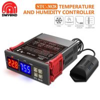 STC-3028 Thermostat Humidistat 110V 220V 12V 24V LED Dual Display Digital Suhu Kelembaban Controller untuk Indoor incubator