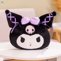 ของเล่นตุ๊กตาเมโลดี้น่ารัก Kuromi ของเล่นตุ๊กตาสตัฟขนนุ่มที่เหมือนจริงสบายผิวหนังของเล่นตุ๊กตาสำหรับเด็กของขวัญสะดวกสบายสำหรับเด็กแฟชั่นหิ่งห้อย