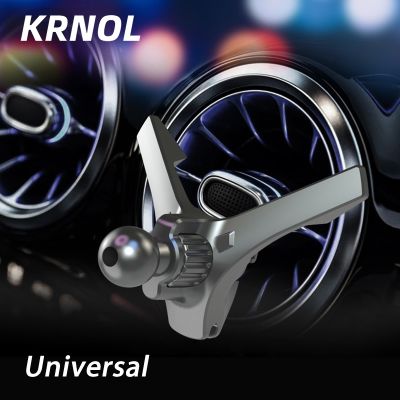 Upgrade Air Vent Car Phone Holder Clip for Round Shape Air Outlets 17mm 15mm 13mm Ball Head Gravity Magnetic Car Mount Bracket