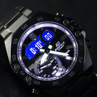 Casio Edifice นาฬิกาข้อมือผู้ชาย สายสแตนเลส รุ่น ECB-10DC-1ADF (หน้าปัดสีดำ)