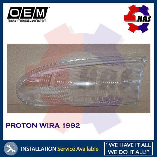 PROTON WIRA 1992 HEADLAMP HEADLIGHTS GLASS LENS Lazada