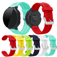 สมาร์ทสายนาฬิกาข้อมือสำหรับผู้เบิกทาง Garmin 235 220 230 620 630 735เปลี่ยนสายรัดซิลิโคนวงสร้อยข้อมือกีฬากลางแจ้งสายรัดข้อมือ