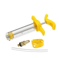 ❏☏ Mountain Bike Hydraulic Disc Brake Plastic Bleed Tool Fluid Hose Kit Bicycles Oil Bleeder Set Repair Bleeding Handtool