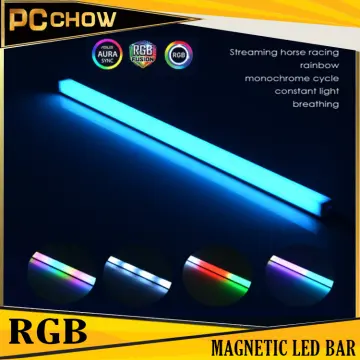 30cm Aluminum Magnetic Alloy RGB LED Strip for PC Computer Case Light Bar
