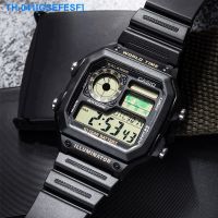 ▫◊ GSEFESF Casio watch world map decade multi-functional waterproof power small squares activity wh AE - 1200-1 b