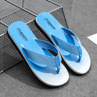 LIYYV 2022ฤดูร้อนรองเท้าผู้ชายใหม่เป็นแฟชั่นที่เรียบง่ายและหลากหลาย Flip Flops และ Flip Flops รองเท้าผู้ชายรองเท้าแตะสไลด์