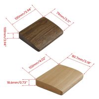 Non-Slip Keyboard Hand Wrist Rest Pad WalnutBeech Wooden Palm- Keyboard Tray For Mechanical Gaming Keyboard Mouse