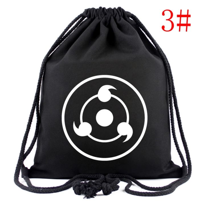 กระเป๋าเป้สะพายหลังพิมพ์ลาย-anime-naruto-kakashi-sharingan-drawstring