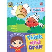 Kid Plus หนังสือแบบฝึกหัด เสริมความคิดสร้างสรรค์ Think and Draw Book 2