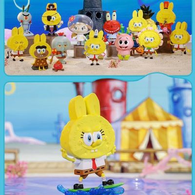 SpongeBob X The Monster   กล่องโมเดลให้เสี่ยงทายน่ารักๆมี 12 เเบบให้เสี่ยงทาย MLO-068