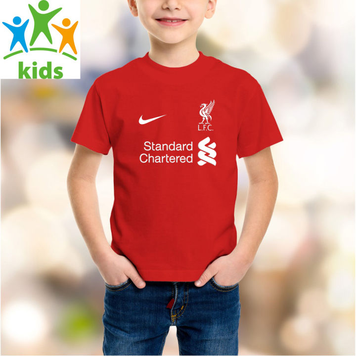 LIVERPOOL 2 T-shirts Kids Shirts Newest Jersey Model Tops 1-14