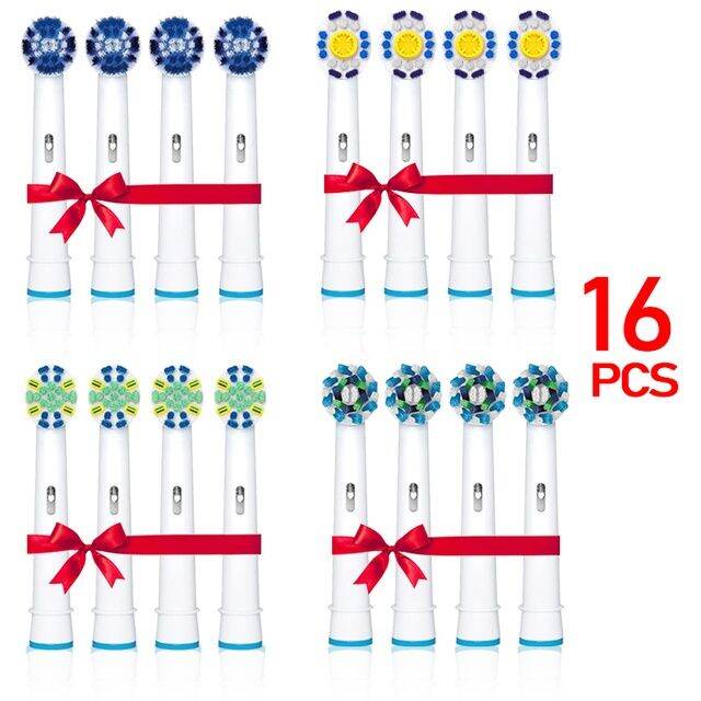 16-ชิ้น-หัวแปรงสีฟัน-แบบเปลี่ยน-สําหรับ-oral-b-braun-oral-b