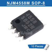 10pcs Original NJM4558M JRC4558 SOP8 NJM4558M-TE1 JRC 4558 SOP-8 SMD High Gain Dual Operational Amplifier Brand New