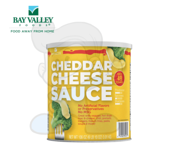 Bay Valley Cheddar Cheese Sauce 106 oz. Lazada PH