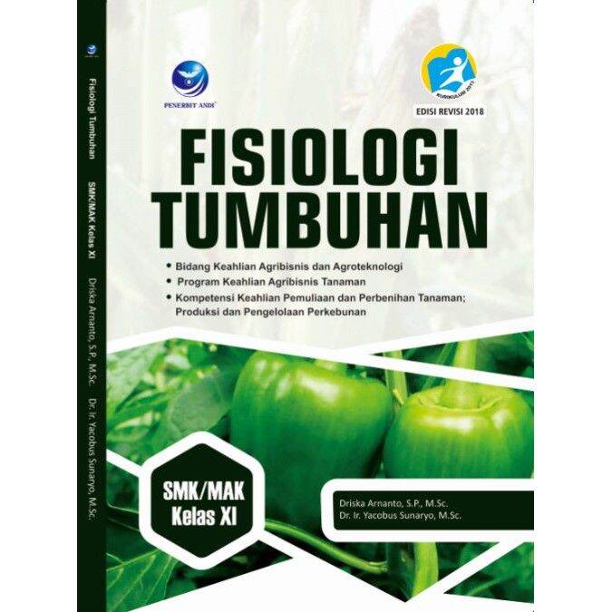 Buku Fisiologi Tumbuhan SMK/MAK Kelas XI - Driska Arnanto, S.P., M.Sc ...