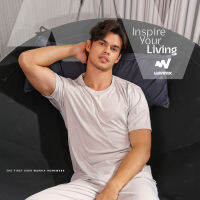 WARRIX เสื้อนอนแขนสั้น DEEPLY SLEEPWEAR SHORT SLEEVE (WA-222SLACL02)