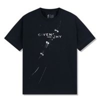 เสื้อเลือกตั้ง เสื้อยืดแขนสั้นลําลอง เนื้อผ้าฝ้าย ลาย Street Fashion G1454VENCHY สําหรับผู้ชาย และผู้หญิงS-5XL