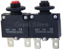 【YF】♧✵✥  1PCS thermal switch circuit breaker MR1 10A 125/250VAC 32VDC overload protector