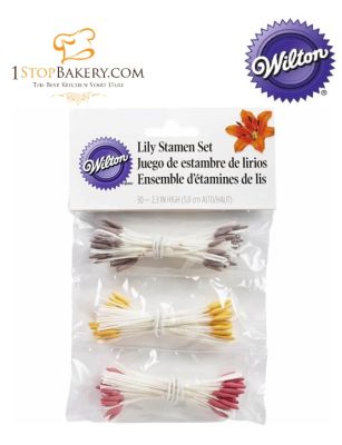 Wilton 1005-4451 Lily Stamen Set (Cd0619)/ชุดเกสรดอกลิลลี่