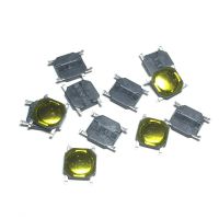 100ชิ้น4x4x0 8มม. สวิตช์แบบแทค Smt Smd สวิตช์เมมเบรนสัมผัสปุ่มกด Spst-No 4*4*0.8สวิตช์เตาอบไมโครเวฟกันน้ำ