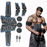 EMS Abdominal Muscle Trainer Smart Workout Abdominal Patch Electric Muscle Stimulator Wireless Fitness Belt ​Fitness Equipment