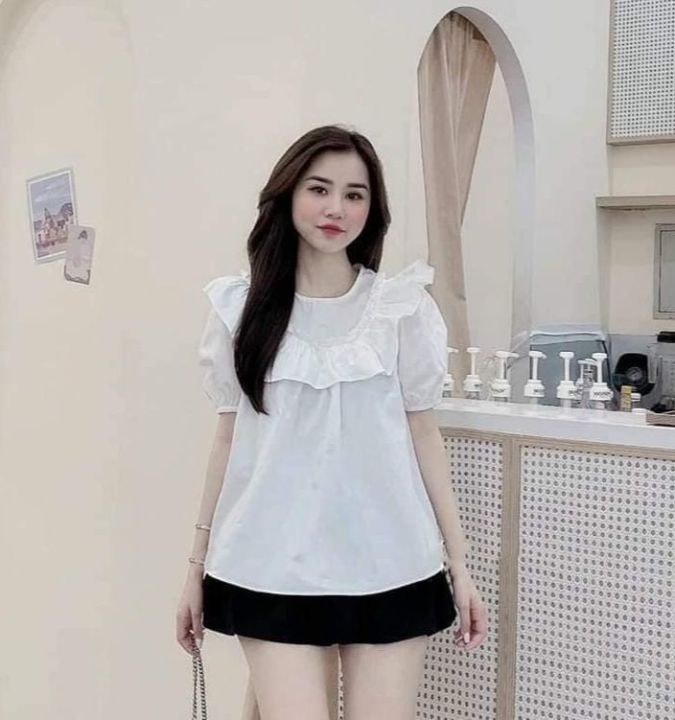 Áo bầu kiểu đồ công sở đẹp dáng babydoll xinh thiết kế | Lazada.vn