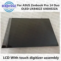 อุปกรณ์ ASUS ของแท้ Zenbook Pro 14 Duo OLED UX8402ZA UX8402Z UX8402 UX8402ZE หน้าจอ LCD ZA แผงจอแสดงผล2880X1880แก้วประกอบ