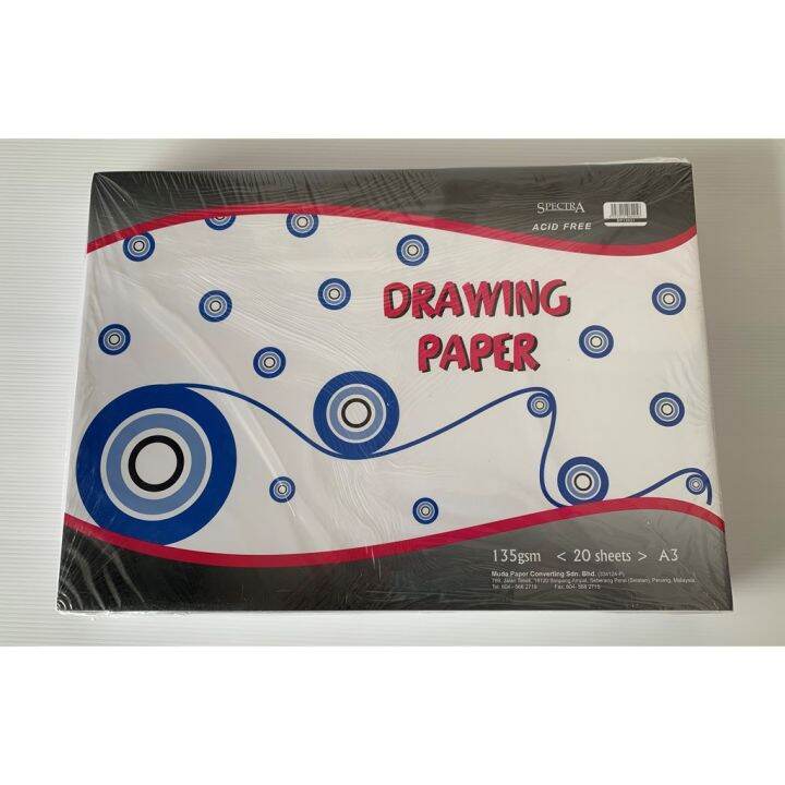 SPECTRA A3 DRAWING PAPER 135G (20'S) 13021 Lazada