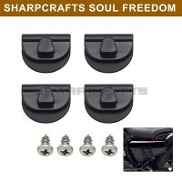 4 X ชิ้นฝาครอบด้านข้างของคลิปยึดหลอดไฟแบบหนีบ; R สำหรับ Harley Sportster Xl883 Xl1200 48 04-22 21 20 19 18 17 16 15 14 13