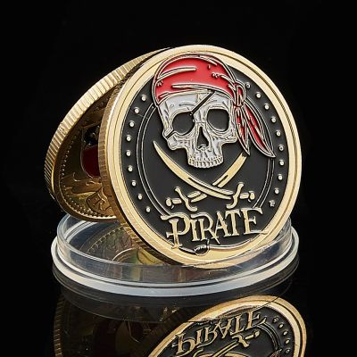 【CC】☄✐  2023 Pirate Ship Gold Coin of The Sea Collectible Vaule