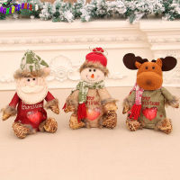 Rhanta-Caus Snowman ถุงของขวัญน่ารัก,ตุ๊กตากวางเอลก์ขนมของขวัญคริสต์มาสCOD【low price】