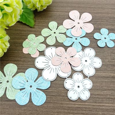 Crazyclown Flower Metal Cutting Dies Stencils for DIY Scrapbooking Decorative Embossing Handcraft Die Cutting Template  Scrapbooking